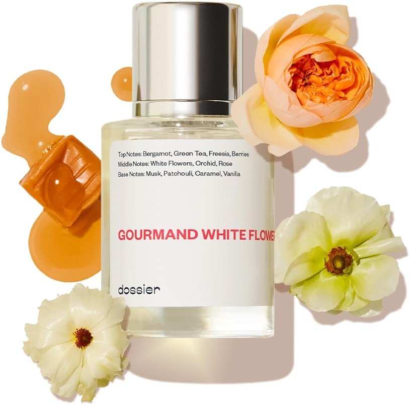 Dossier - Gourmand White Flowers - Inspired by Flowerbomb - Eau de Parfum - Long-Lasting Fragrance - Feminine - 1.7 fl oz (50ml) - Product Image