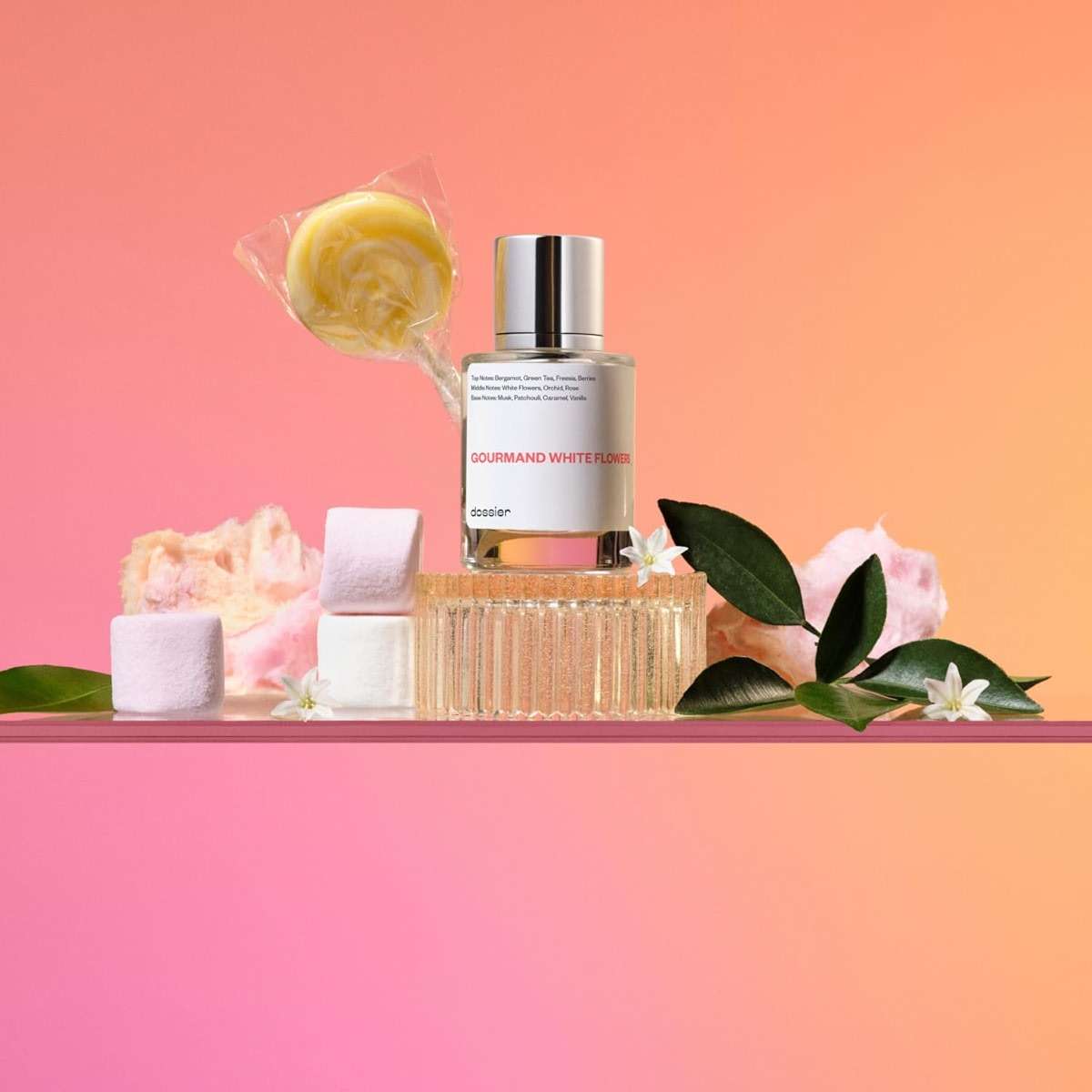 Dossier - Gourmand White Flowers - Inspired by Flowerbomb - Eau de Parfum - Long-Lasting Fragrance - Feminine - 1.7 fl oz (50ml) - Image 3