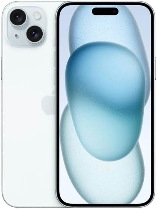 Apple iPhone 15 Plus, 128GB, Blue - Unlocked (Renewed Premium) - Product Image
