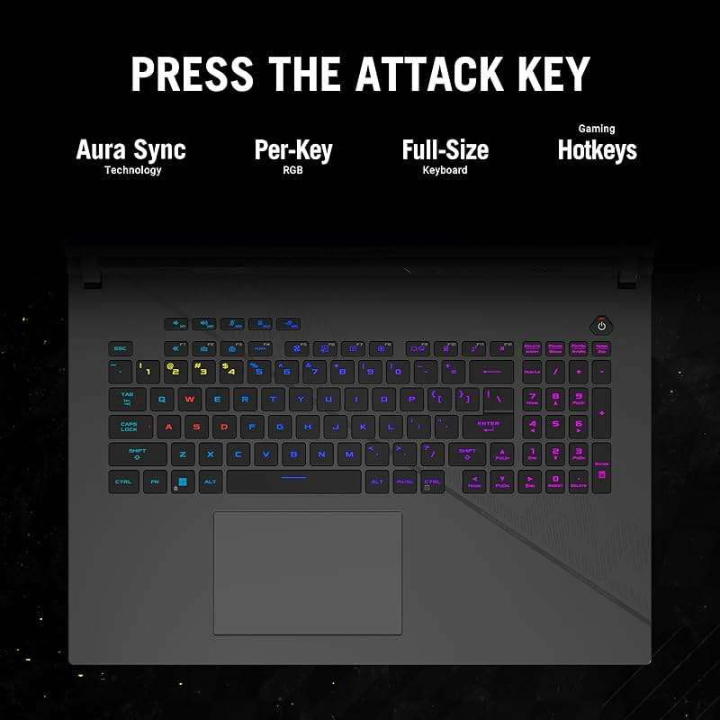 ASUS ROG Strix G18 (2024) Gaming Laptop, 18” Nebula Display 16:10 QHD 240Hz/3ms, GeForce RTX™ 4070, Intel® Core™ i9-14900HX, 32GB DDR5, 1TB PCIe® SSD, Wi-Fi 6E, Windows 11 Pro, G814JIR-XS96 - Image 4