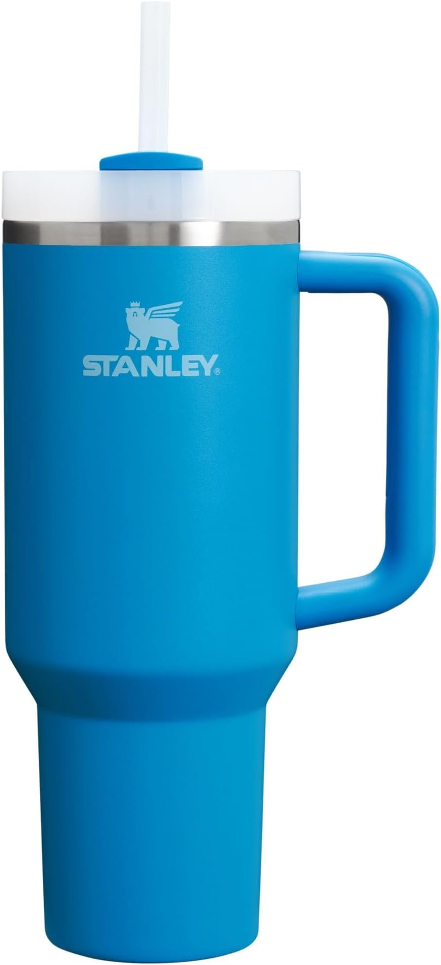 STANLEY Quencher H2.0 Tumbler with Handle and Straw 40 oz | Flowstate 3-Position Lid | Cup Holder Compatible for Travel | Insulated Stainless Steel Cup | BPA-Free | Azure - Product Image