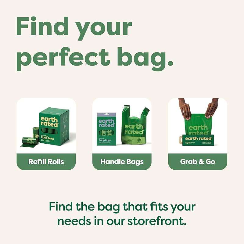 Earth Rated Dog Poop Bags Value Pack, Leak-Proof and Extra-Thick Pet Waste Bag for Big and Small Dogs, Refill Rolls, Lavender Scented, 600 Count - Image 6