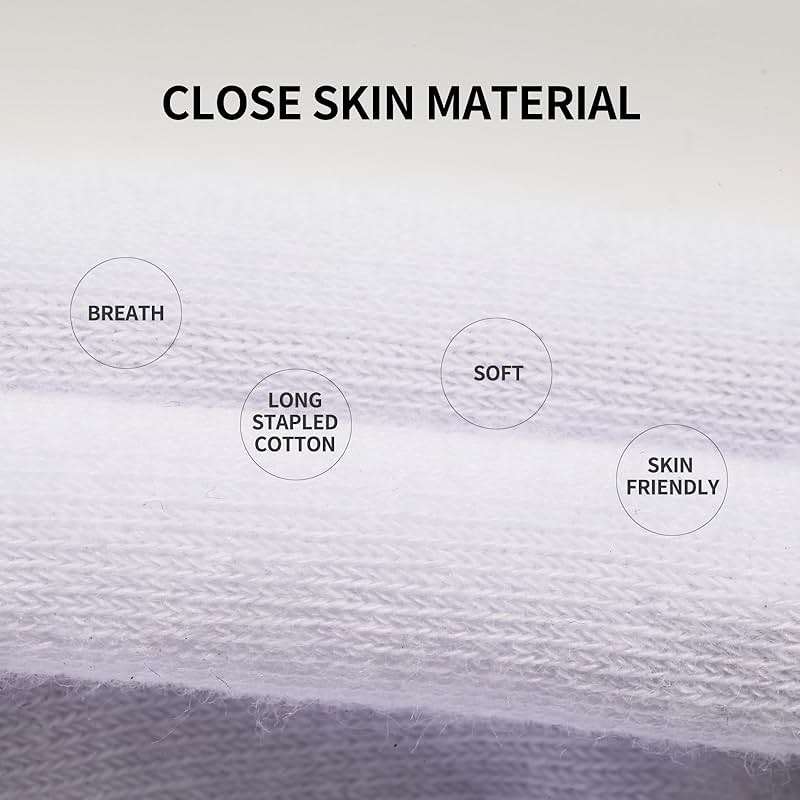 Nroktia 6/10 Pairs Non Slip No Show Socks Womens and Mens Low Cut Invisible Liner Ankle Socks - Image 3