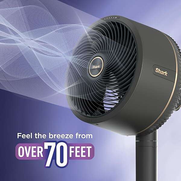 Shark FlexBreeze Fan, Indoor & Outdoor Oscillating Cooling Fan, Floor & Tabletop, Portable Cordless & Corded, Bedroom, Office & Patio Fan, InstaCool Misting Attachment & Remote, Grey, FA222 - Image 13