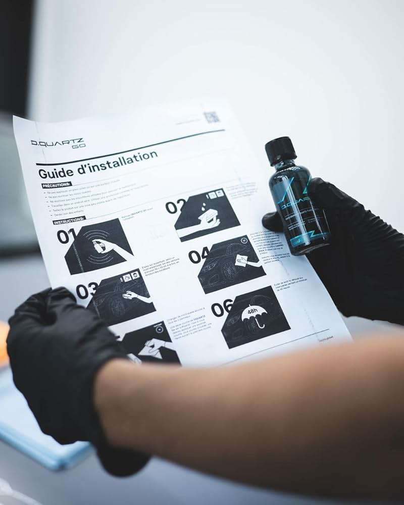CARPRO DQUARTZ GO Nano Diamond Quartz Fusion Coating: Ceramic Coating for Cars, Professional-Grade Coating in DIY Package, Increase Surface Hardness - (50ml Kit) - Image 4