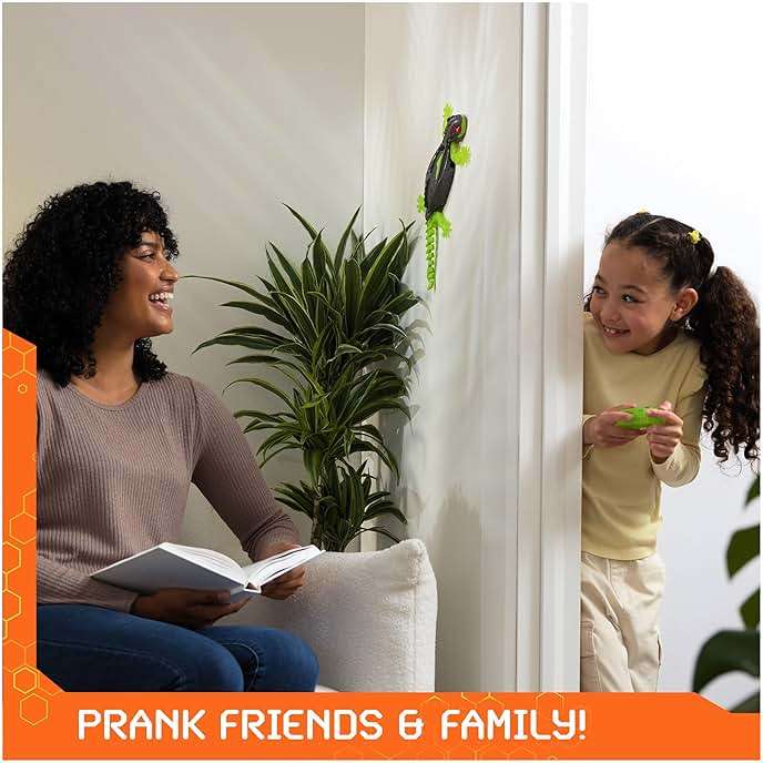 HEX BOTS Crawler Gecko with Official Wall Climber Technology, Rechargeable Remote Control Robot Kids Toy, Prank Toy for Boys & Girls Ages 4+ - Image 2