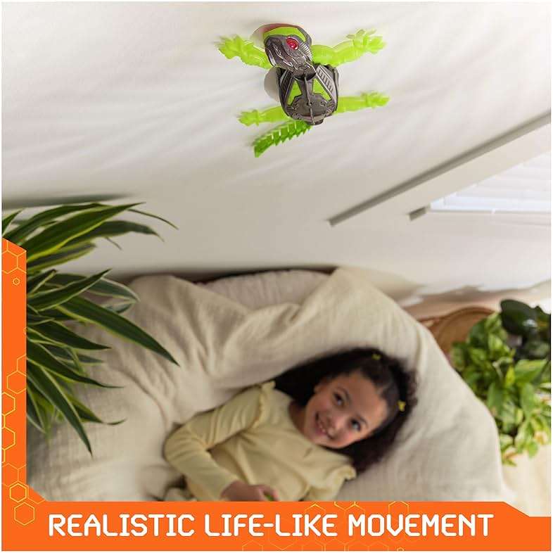 HEX BOTS Crawler Gecko with Official Wall Climber Technology, Rechargeable Remote Control Robot Kids Toy, Prank Toy for Boys & Girls Ages 4+ - Image 4