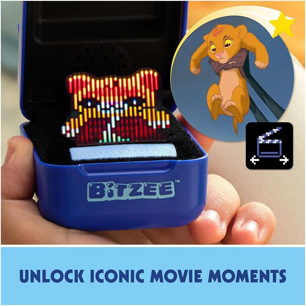 BITZEE, Disney with 30 Interactive Characters Inside, Reacts to Swipes, Tilts & Taps, Disney Toys & Digital Pet Boys & Girls Toys - Image 4