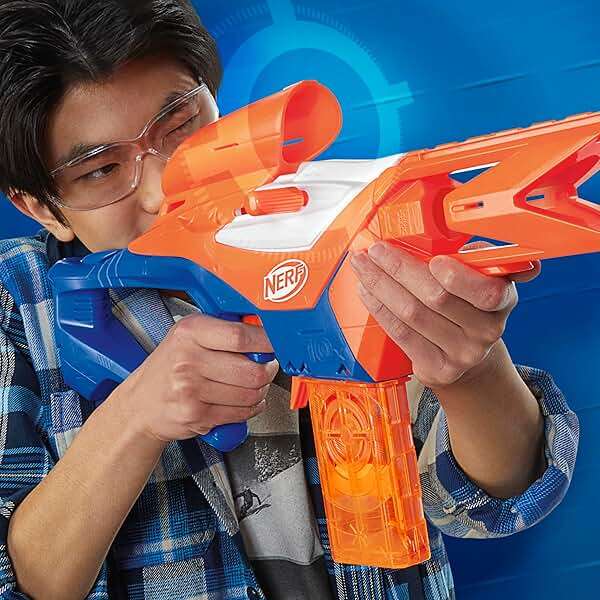 Nerf N Series Pinpoint Dart Blaster, 18 N1 Darts Compatible Only N Series Blasters, 10-Dart Clip, Blaster Gifts for Kids - Image 4