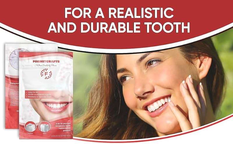 Formit Crafts Thermoplastic Beads for Teeth Repair, 20 Grams | DIY Tooth Filling, Moldable Thermal Beads, For Chipped, Cracked Teeth, Realistic and Durable - Image 3