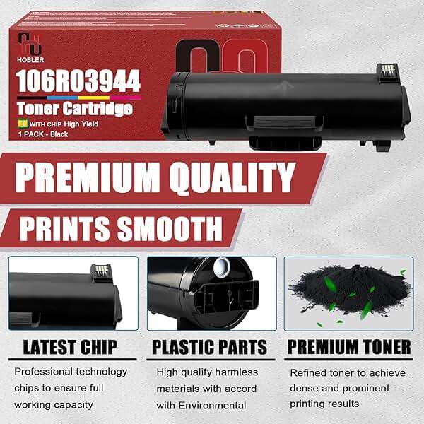 OVINDA 106R03944 Toner Cartridges Compatible for Xerox 106R03944 Toner Cartridge Work for Xerox VersaLink B600 B605 B610 B615 Printers - Image 4