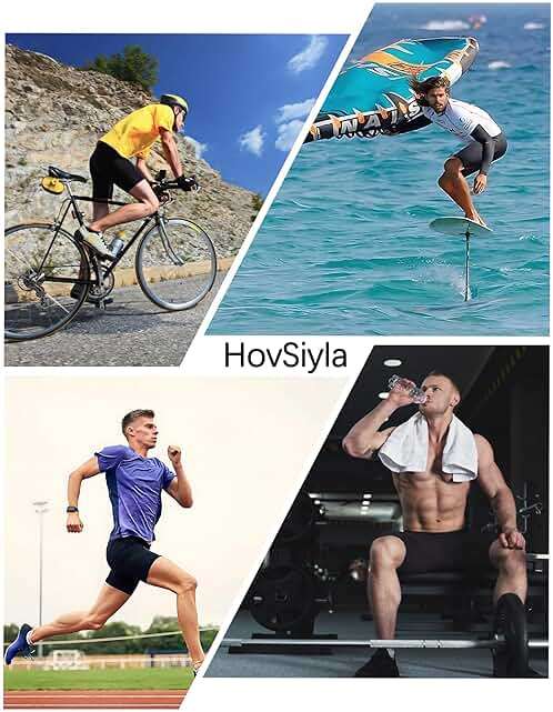 HovSiyla Compression Shorts Men Performance Sports Workout Athletic Running Underwear Shorts Spandex - Image 6