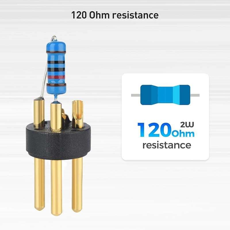 Cable Matters 2-Pack 120 Ohm 3-Pin XLR Terminator/DMX Terminator - Optimal Signal Integrity for Lighting and Audio Systems - Image 4
