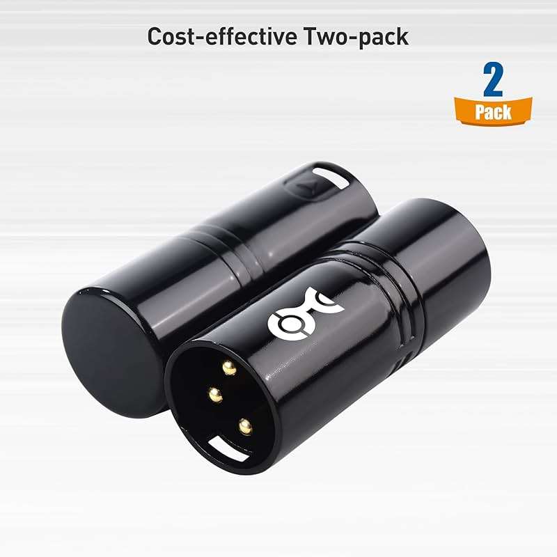 Cable Matters 2-Pack 120 Ohm 3-Pin XLR Terminator/DMX Terminator - Optimal Signal Integrity for Lighting and Audio Systems - Image 6