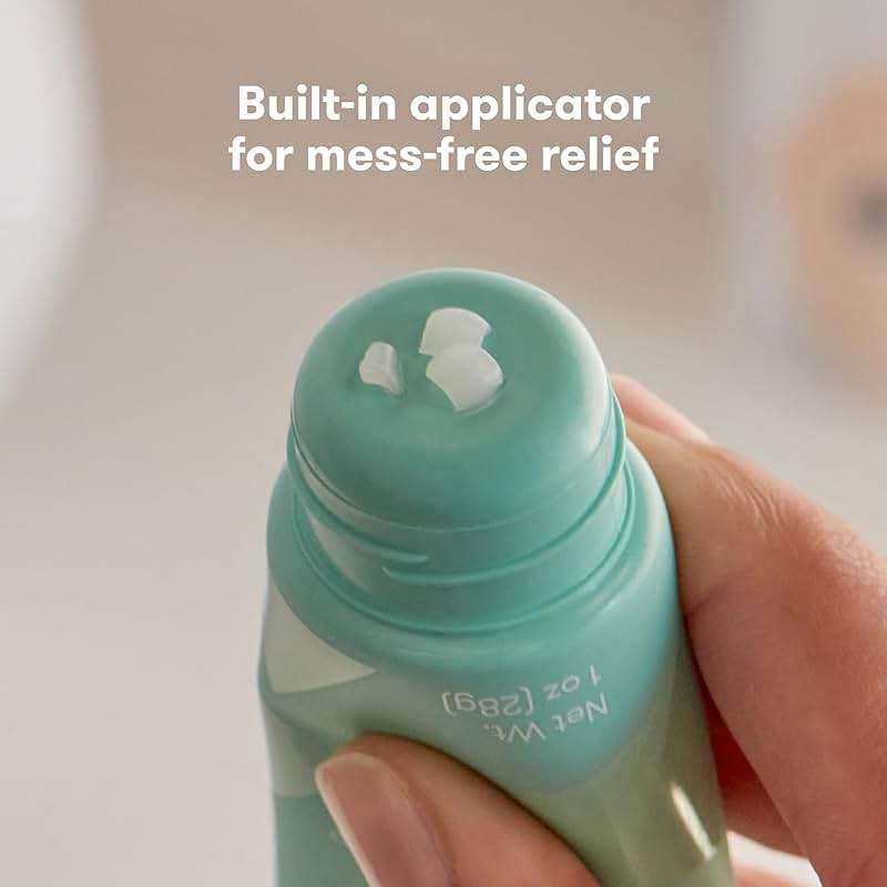 Frida Baby No-Mess Vapor Rub, Baby Vapor Rub for Chest, Neck, Back + Foot, Non-Medicated, Petroleum-Free, Hands-Free Applicator Tube, Non-Staining, Soothing Eucalyptus & Lavender for Sleep - Image 3