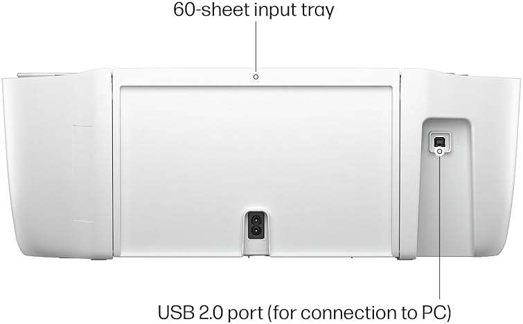 HP DeskJet 2855e Wireless All-in-One Color Inkjet Printer, Scanner, Copier, Best-for-home, 3 month Instant Ink trial included. This printer is only 2.4 ghz capable. (588S5A) - Image 15