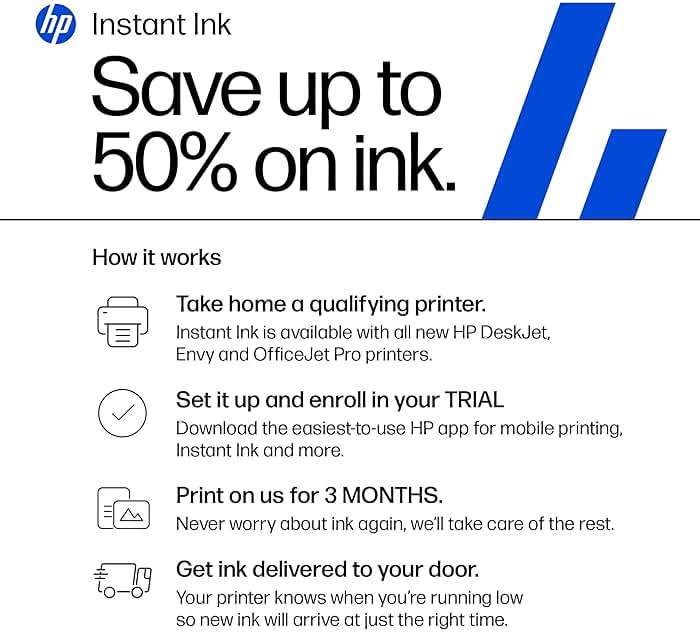 HP DeskJet 2855e Wireless All-in-One Color Inkjet Printer, Scanner, Copier, Best-for-home, 3 month Instant Ink trial included. This printer is only 2.4 ghz capable. (588S5A) - Image 17