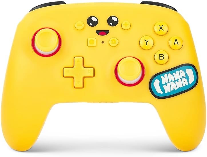 PowerA Enhanced Wireless Controller for Nintendo Switch/Switch 2 / Switch Lite/OLED Model - Peely - Gamepad, game controller, Officially Licensed - Product Image