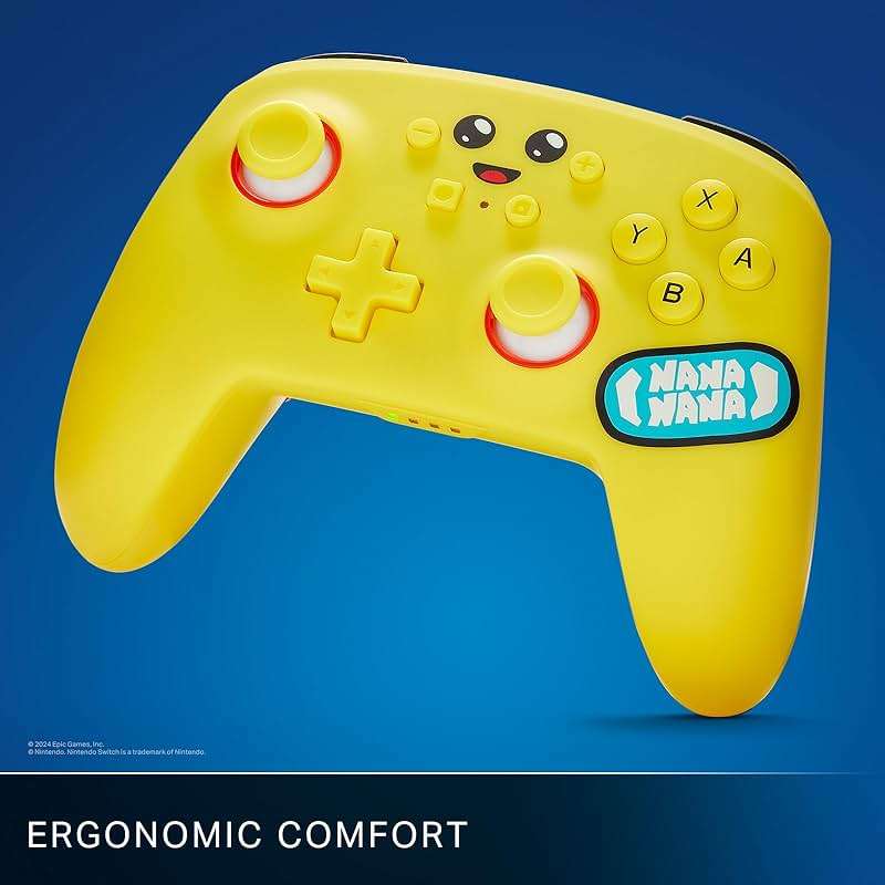 PowerA Enhanced Wireless Controller for Nintendo Switch/Switch 2 / Switch Lite/OLED Model - Peely - Gamepad, game controller, Officially Licensed - Image 7