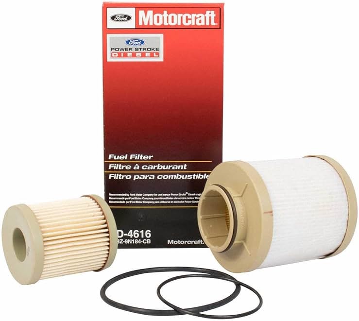 03-07 Ford FD-4616 Motorcraft 6.0L Powerstroke Diesel Oil Fuel Filter - Product Image