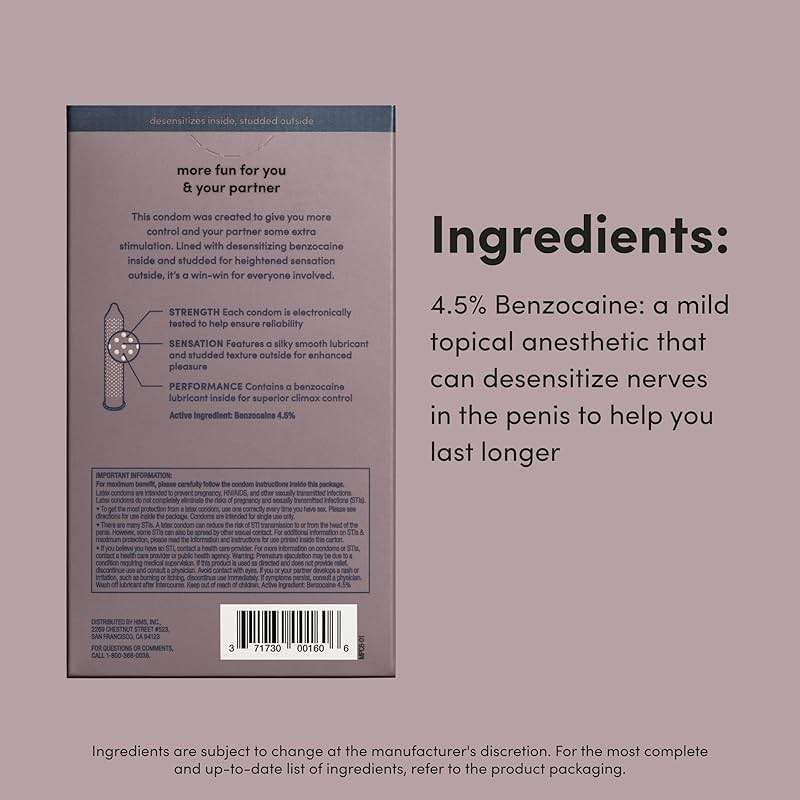 HIMS Clockstopper PEJ Condoms 16-Count - Image 7