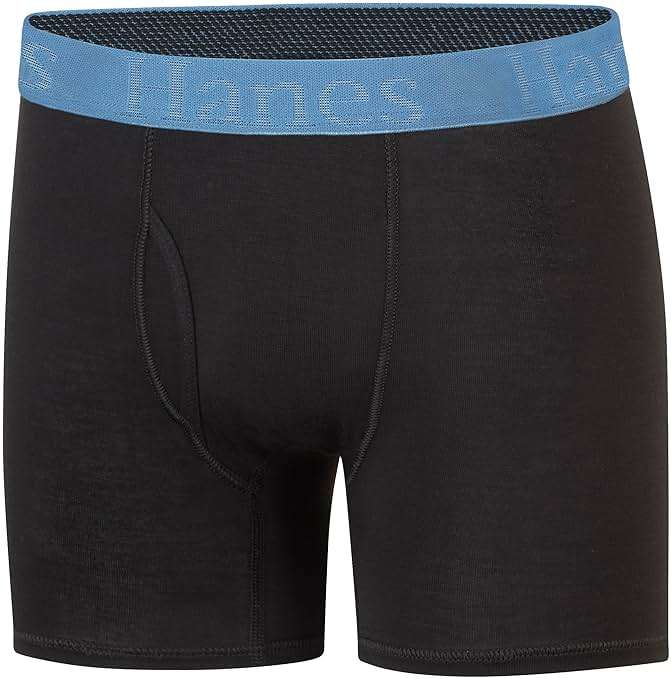 Hanes Ultimate boys Hanes Originals Ultimate Supersoft Boys' Boxer Brief Underwear, Assorted, 5-pack - Image 2