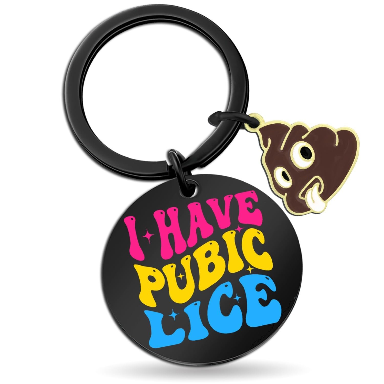 ICHRATI Gag Gifts Funny Adult for Men White Elephant Gifts for Adults Cool Inappropriate Sht Weird Novelty Gift Ideas for Women Keychains - Product Image