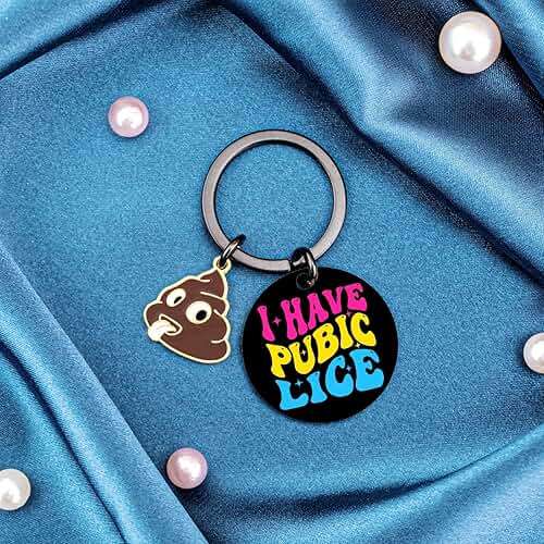 ICHRATI Gag Gifts Funny Adult for Men White Elephant Gifts for Adults Cool Inappropriate Sht Weird Novelty Gift Ideas for Women Keychains - Image 2