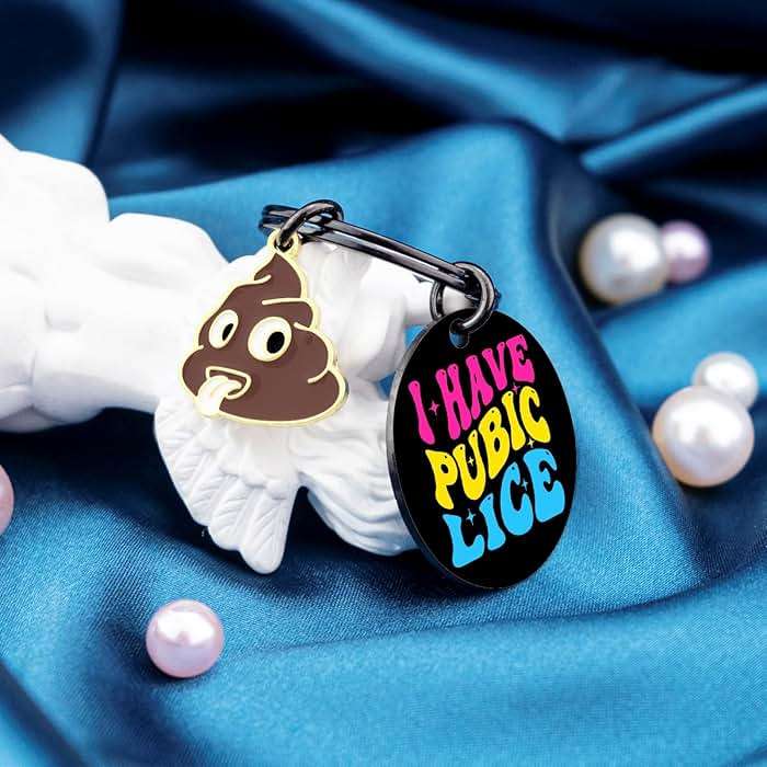 ICHRATI Gag Gifts Funny Adult for Men White Elephant Gifts for Adults Cool Inappropriate Sht Weird Novelty Gift Ideas for Women Keychains - Image 3