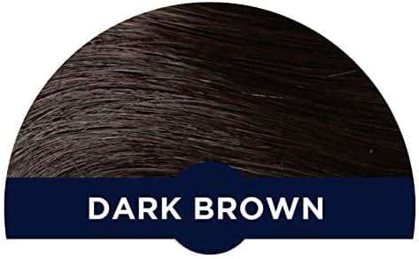 KeraFiber Professional Hair Building Fibres - Natural Keratin Hair thickener Fibres, Hair Powder for Men and Women, Full Head of Hair in 30 Seconds-Hair Fibres Dark Brown (5g/0.17oz) - Travel Pack - Image 7