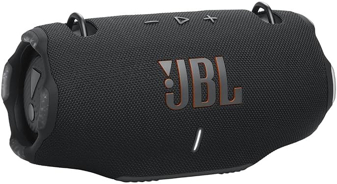 JBL Xtreme 4 - Portable Bluetooth Speaker, Powerful Sound and Deep Bass, IP67 Waterproof, 24 Hours of Playtime, Powerbank, Auracast for Multi-Speaker Pairing (Black) - Product Image