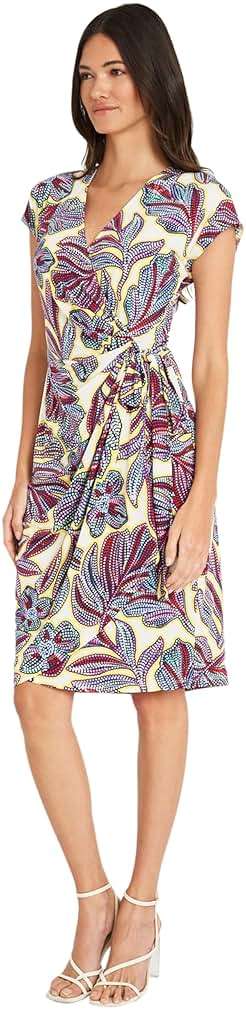 Maggy London Women's Printed Matte Jersey Wrap - Image 2