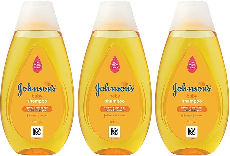 Johnson's Baby Travel Shampoo, 3 Pack 3.38 oz Tear-Free, Mild and Gentle Scalp and Hair Cleanser for Babies, Toddlers, Kids - Free of Parabens, Phthalates, Sulfates and Dyes by Johnson's — Shop at Bazar
