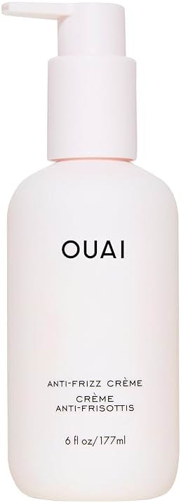 OUAI Anti Frizz Cream - Moisturizing Hair Cream with Frizz Control & Heat Protection - Provides Lasting Hydration with Jackfruit & Beetroot Extract - Paraben, Phthalate & Sulfate Free (6 oz) - Product Image