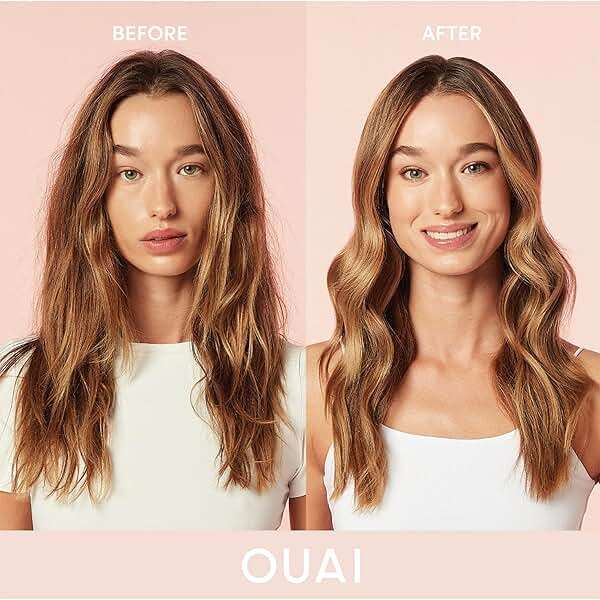 OUAI Anti Frizz Cream - Moisturizing Hair Cream with Frizz Control & Heat Protection - Provides Lasting Hydration with Jackfruit & Beetroot Extract - Paraben, Phthalate & Sulfate Free (6 oz) - Image 5