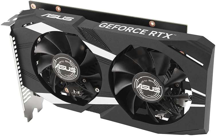 ASUS Dual NVIDIA GeForce RTX 3050 6GB GDDR6 OC Edition Gaming Graphics Card - PCIe 4.0, HDMI 2.1, DisplayPort 1.4a, 2-Slot Design, Axial-tech Fan Design, Steel Bracket, 3 Year Warranty - Image 12