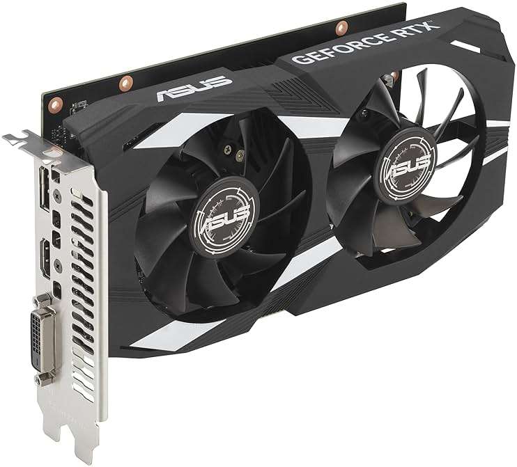 ASUS Dual NVIDIA GeForce RTX 3050 6GB GDDR6 OC Edition Gaming Graphics Card - PCIe 4.0, HDMI 2.1, DisplayPort 1.4a, 2-Slot Design, Axial-tech Fan Design, Steel Bracket, 3 Year Warranty - Image 14