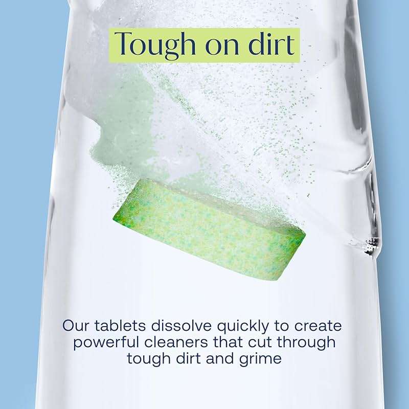 Fab Tab Home Starter Kit - Natural Cleaning Products - Household Cleaners - All-Purpose Cleaner Tablets - Plant-Based, Plastic-Fee - No Harsh Chemicals | Cleaning Kit - Image 3