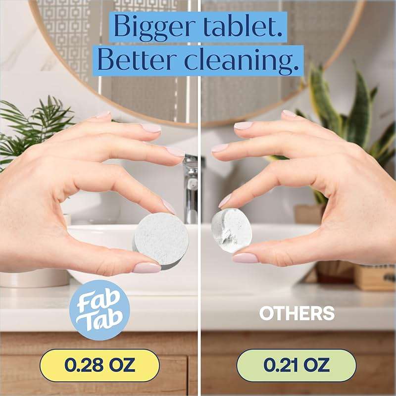 Fab Tab Home Starter Kit - Natural Cleaning Products - Household Cleaners - All-Purpose Cleaner Tablets - Plant-Based, Plastic-Fee - No Harsh Chemicals | Cleaning Kit - Image 4