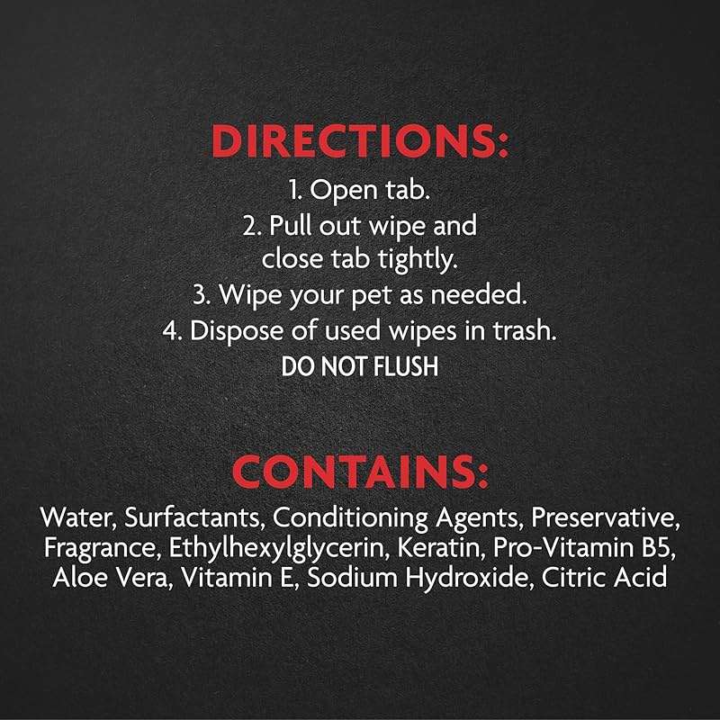 Furminator DeShedding Grooming Wipes for Cats Refresh and Deodorize Coat Without Bathing, 50 Count - Image 4