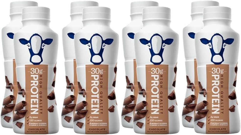 Niro Assortment | Protein Shakes, Pack Of 8 - Chocolate Shake 11.5 Oz Each - Premium Protein Shake With Beverage Sleeve - Product Image