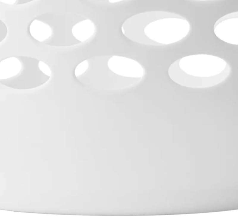 Tall Flex Laundry Basket Plastic Hamper for Clothes, Bedroom, and Storage with Handles 17.75" x 17.25" x 26", White - Image 6
