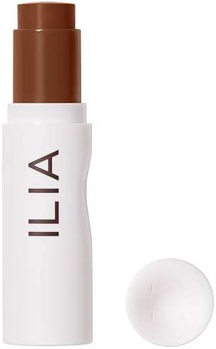ILIA - Skin Rewind Complexion Stick - Foundation + Concealer + Skincare | Non-Toxic, Vegan, Cruelty-Free, Clean Makeup (37N - Ipe, 0.35 oz | 10 g) - Image 1