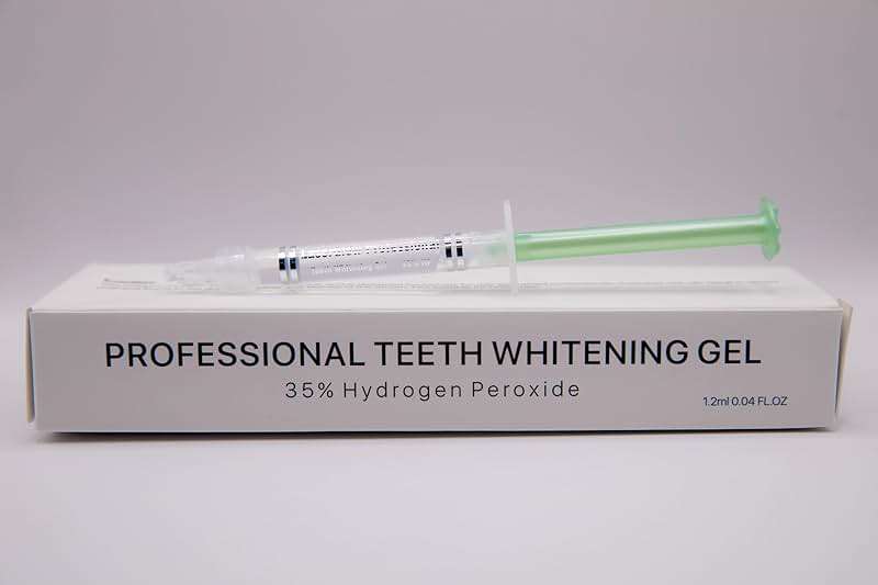 Professional Teeth Whitening Gel 35% Hydrogen Peroxide – LaserGlow Low-Sensitivity Enamel-Safe Formula | 1.2mL Precision Syringe | for Dentists, Medspas & Whitening Technicians - Image 2