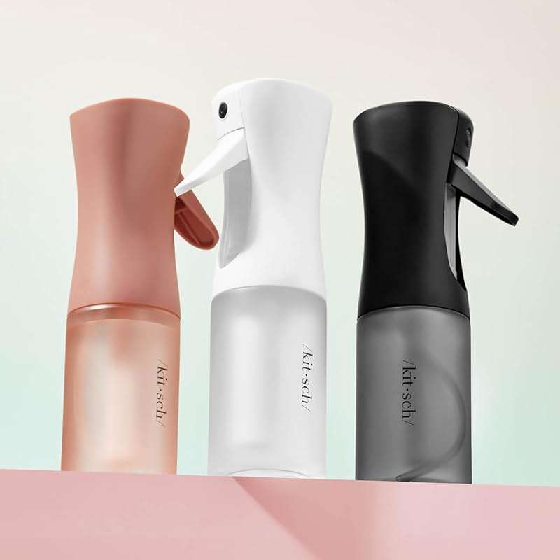 Kitsch Continuous Spray Bottle for Hair – Fine Mist Water Mister & Water Spray Bottle – Recycled Hair Spray Bottle – Spray Bottles for Cleaning, Styling, Plants & More – Terracotta, 150ml - Image 9