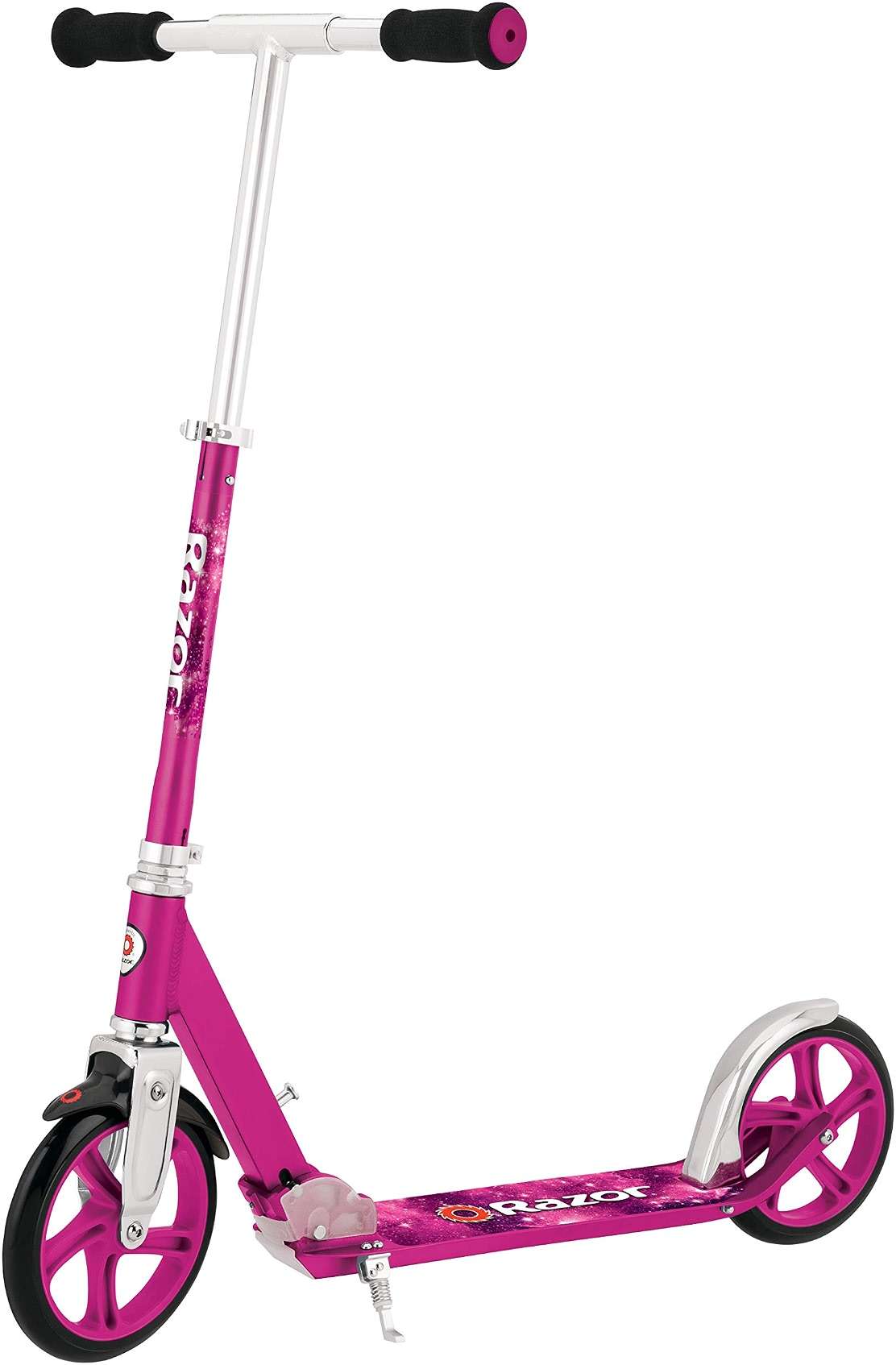 Razor A5 LUX Kick Scooter - Pink - FFP,38.6 Inch & Jr. Lil' Kick Scooter - Image 2