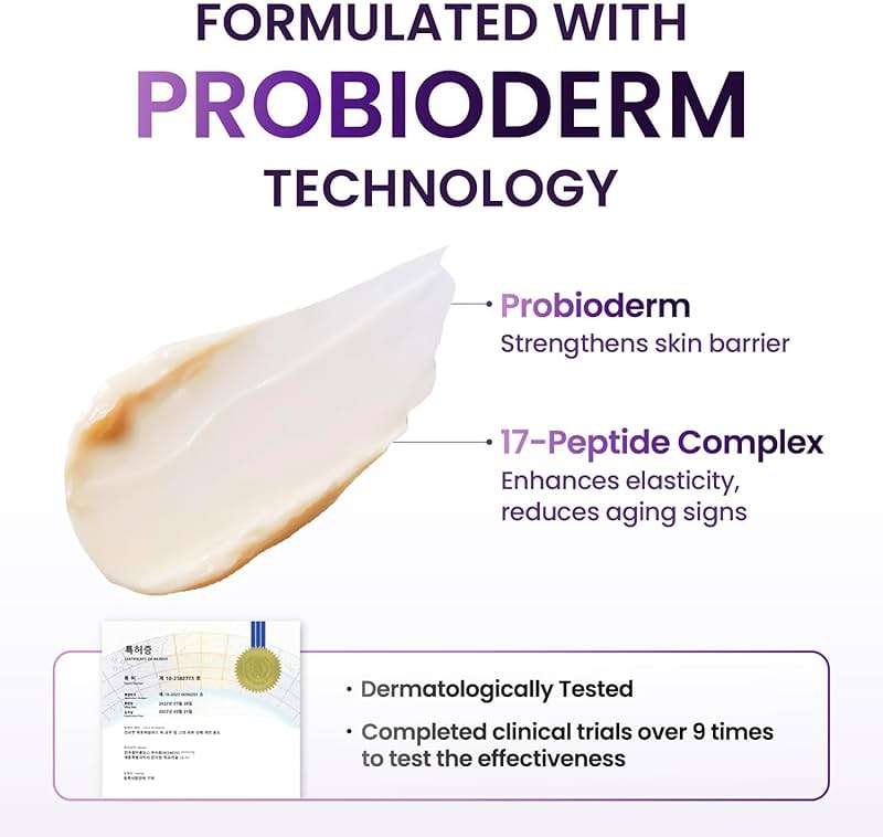 BIOHEAL BOH Probioderm 3D Lifting Cream 1.7 fl oz - Cardi B's Advanced Korean Facial Night Cream with 17-Peptide Complex & Probioderm for Face and Neck, Butter-Rich Texture for Perfect Slugging - Image 5