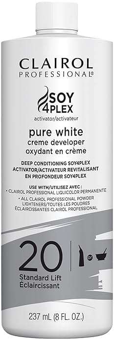 Clairol Professional Clairoxide Pure White 20 Volume Creme Developer, 8 Fl Oz (Pack of 2) - Image 2