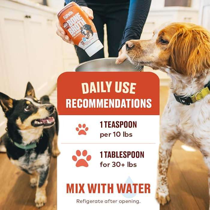 Beef Bone Broth Concentrate for Dogs - Collagen Protein Supplement - Digestion, Mobility, Coat, Immune System, Joints - Healthy Dog Food Gravy Topper - Human Grade, Made in USA (12 oz, 20 Servings) - Image 7