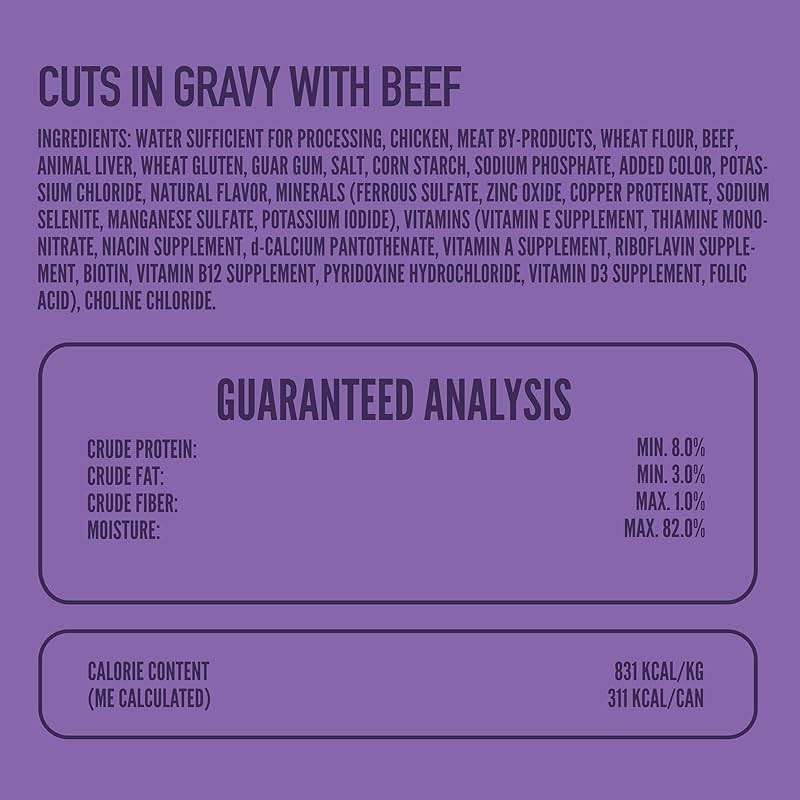 A Strong Heart Wet Dog Food, Cuts in Gravy with Beef — 13.2 oz Cans (Pack of 12), Complete & Balanced, All Life Stages, Made in USA - Image 5